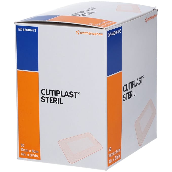 Cutiplast Steriel 10cm x 8cm 50 Pleister