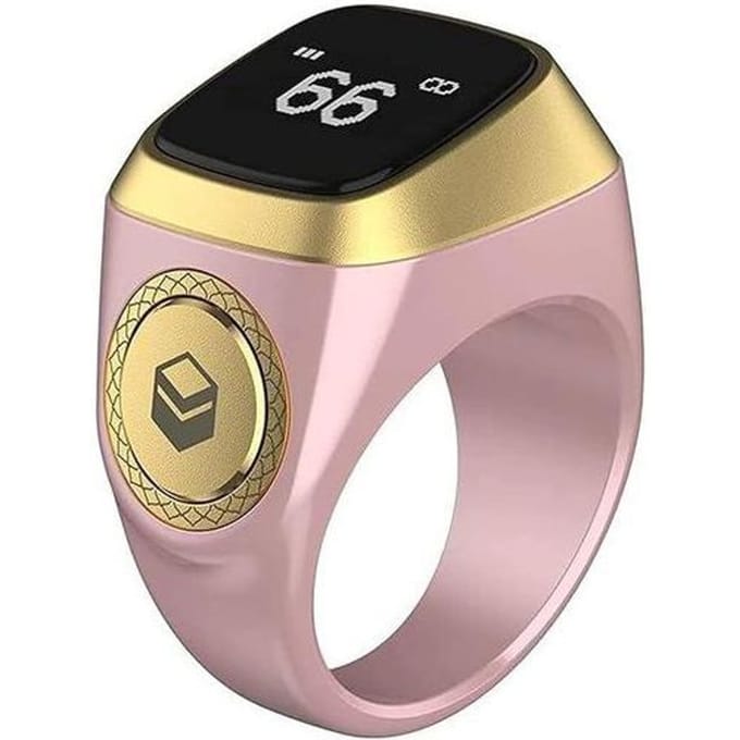 Tasbih Ring - ALGEMEEN - 20 mm - OLED Scherm - Waterdicht - Slimme Teller