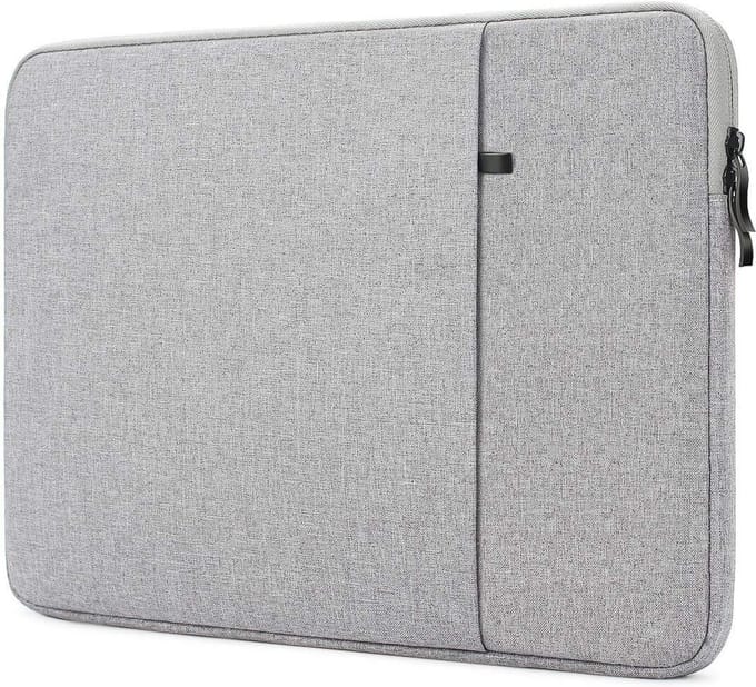 Luxe laptophoes 13 inch - perfecte bescherming - business grey