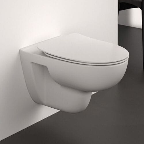 Ideal Standard life A WC package round shape without flushing rim T467001