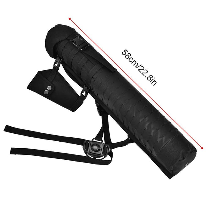 Porte-flèches multifonctionnel d'extérieur pour la chasse, le tir à l'arc, sac suspendu, accessoire de tir et d'équitation