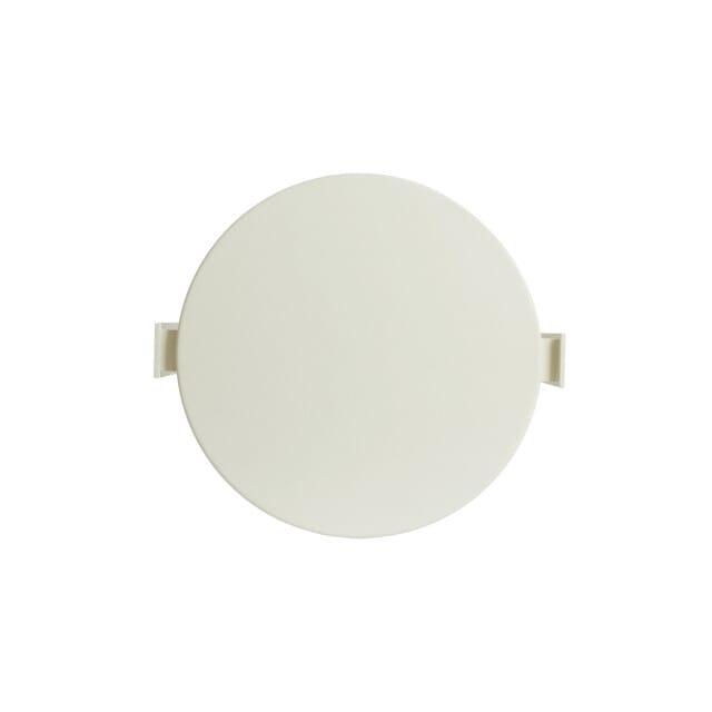 Light & Living Bijzettafel Triana - Wit - Ø45x65.5cm - Modern