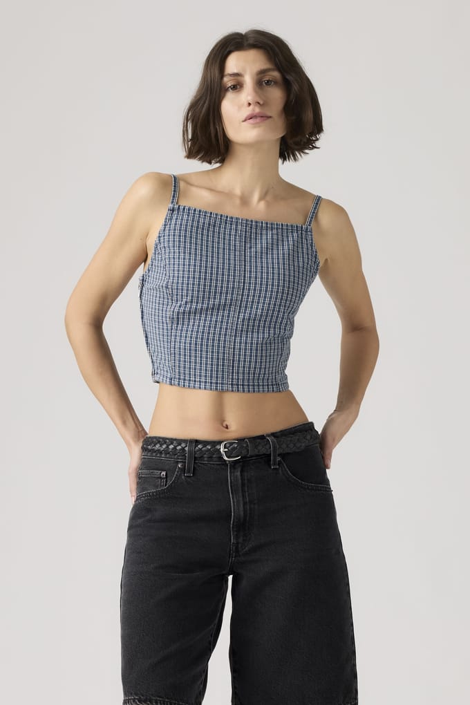 Levi's Square Neck Tank Top Taglia: S | Canottiere Outlet | Donna
