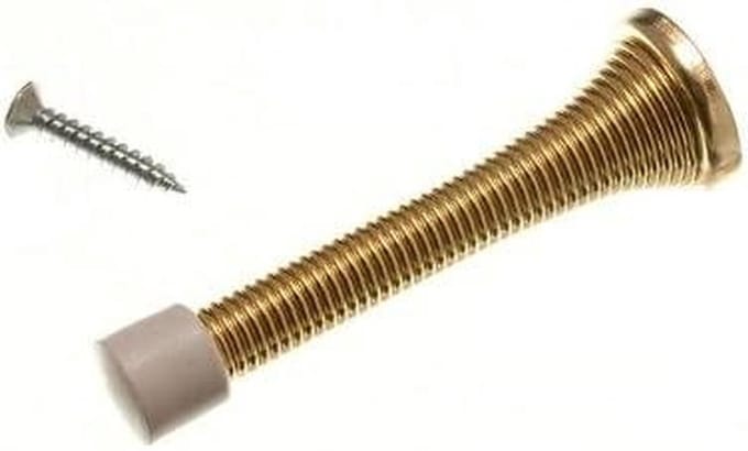 Deurstop - Deurbeveiliger - Deur Dempen - Veerbelast Ontwerp - 200 Stuks - Messing