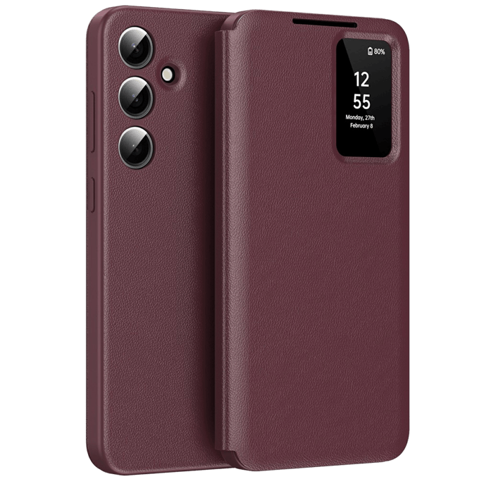 CaseBody Samsung Galaxy A56 Smart Cover Rood
