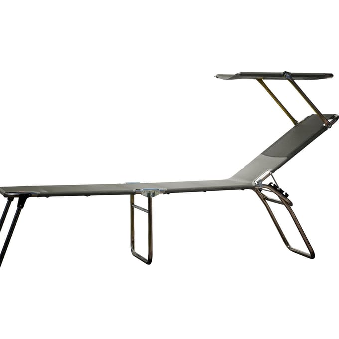 Fiam - Amigo 40+ Sun driepotig ligbed - grijs - 4 - 6 Wochen
