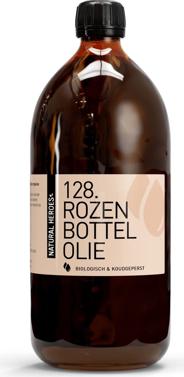 Natural Heroes Rozenbottelolie (Biologisch & Koudgeperst) - 1000 ml (jerrycan)