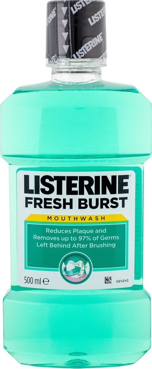 Listerine - Mondwater - Fresh Burst - Sterk Gebit - Mondspoeling - 500ml