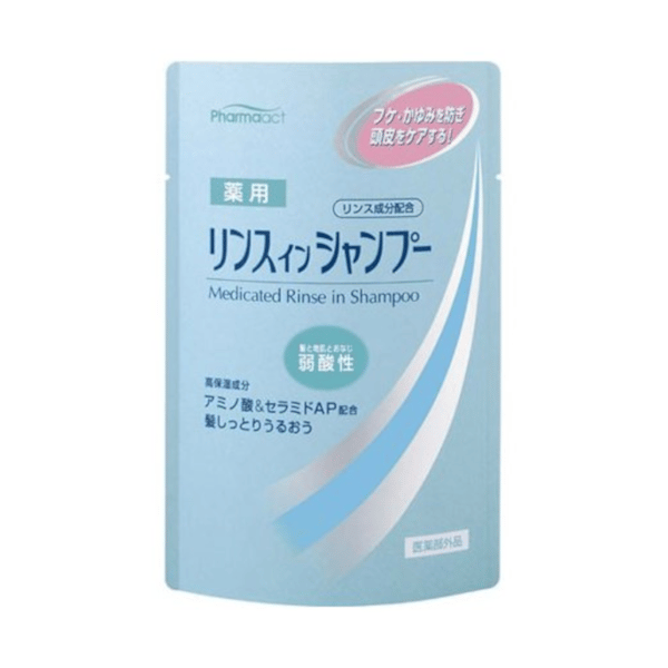 KUMANO COSME - Pharmaact Medicated Rinse In Shampoo Refill - 350ml