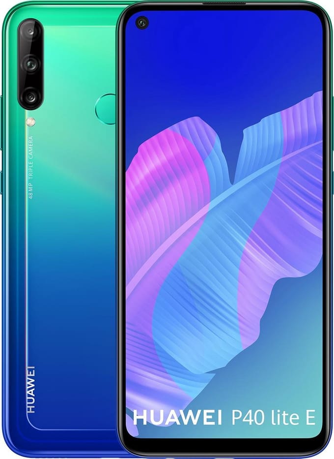 Huawei P40 Lite E - 64GB - Aurora Blauw