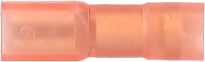 Cimco volledig geïsoleerde vlakstekerhuls 2,8x0,5mm voor 0,5-1mm² - rood per 100 stuks (180241)