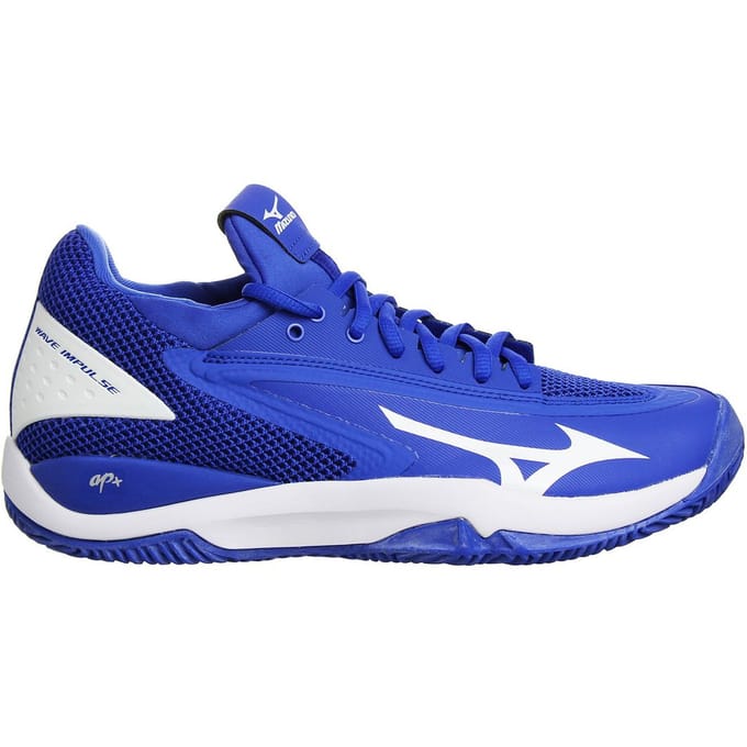 Mizuno Wave Impulse CC Heren Blauw Tennisschoenen