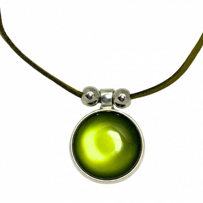 Ketting - Mosgroen - Verstelbaar - Charme Bijoux