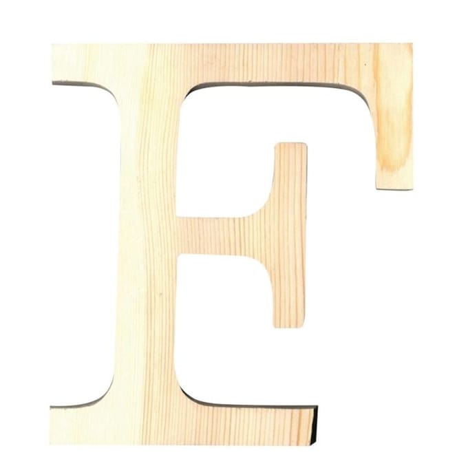 Artemio houten letter F 11.5 cm