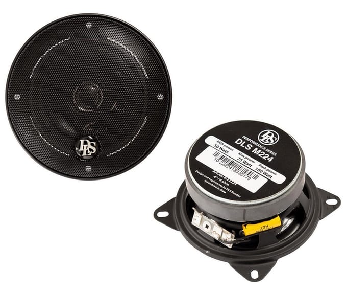 DLS 4"/100mm Coaxiale luidspreker M224 Autospeakers ( dashboard )