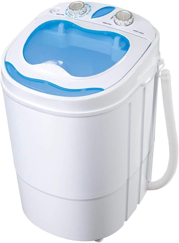 QORA® Mini Wasmachine - Wasmachine - Wit - 40cm x 35cm x 55cm