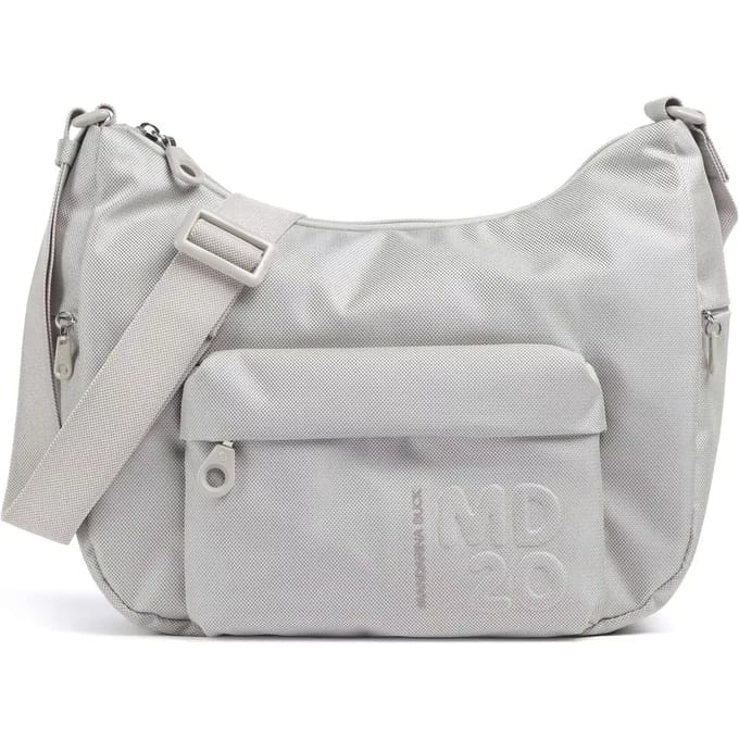 MANDARINA DUCK schoudertas MD20 Shoulderbag Cocoon Lichtgrijs