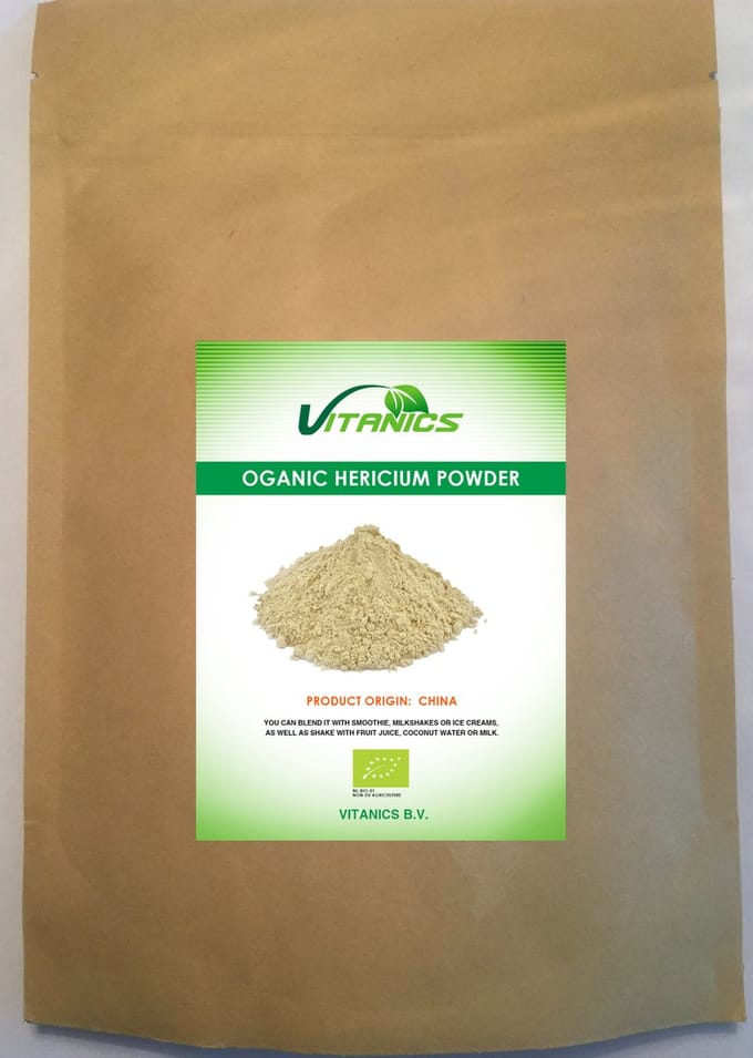 Biologische Hericium (Lion's Mane) Poeder 500g