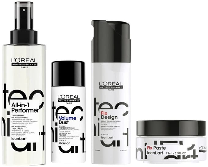 L'Oréal Professionnel - Tecni.Art Modern Quiff Set - 190+200+75ml+7gr