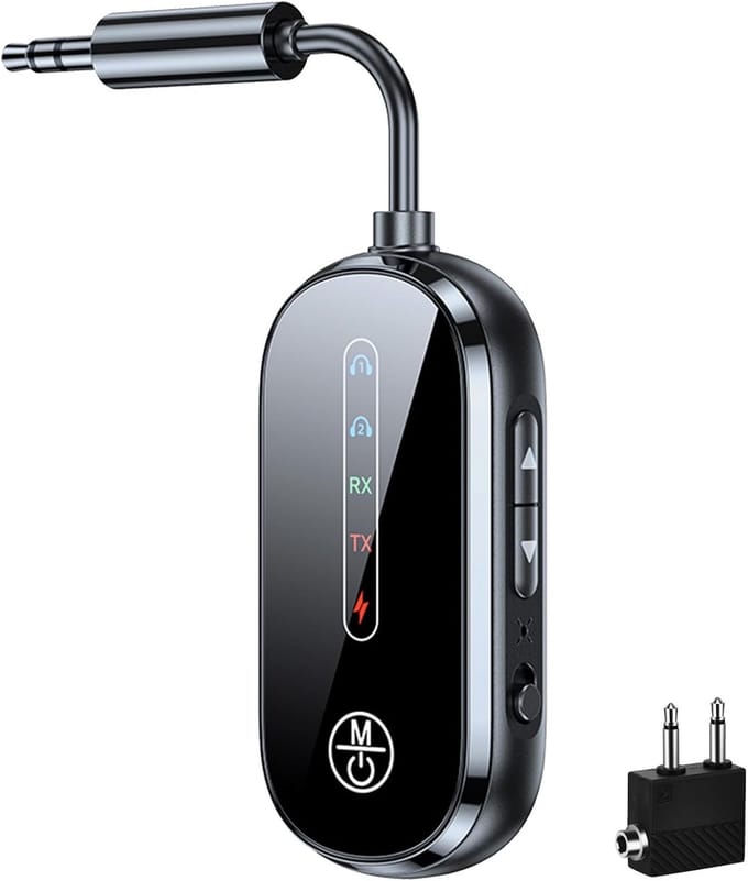Bluetooth Transmitter - Bluetooth Receiver - Adapter - Zwart