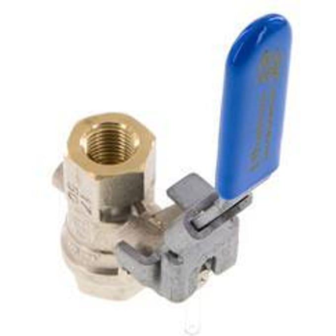 G 1/4 inch Messing Kogelkraan met Ontluchting - BL3BN-MVT-014