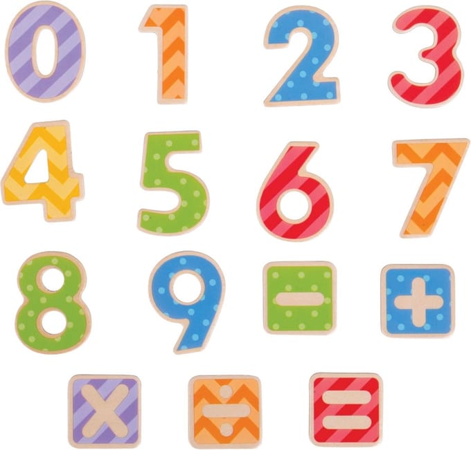 Bigjigs Magnetic - Numbers magneten cijfers