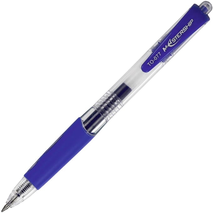Neem Mastership Gelpen Blauw - Klikbaar & Comfortabel