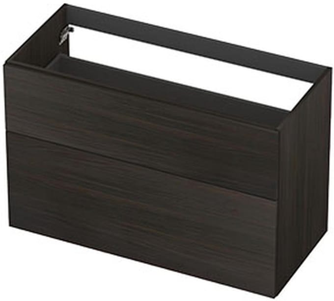 INK - Onderkast 2L A-sym Decor Tbv Grepen - 1000x450x650 Mm - Intens Eiken