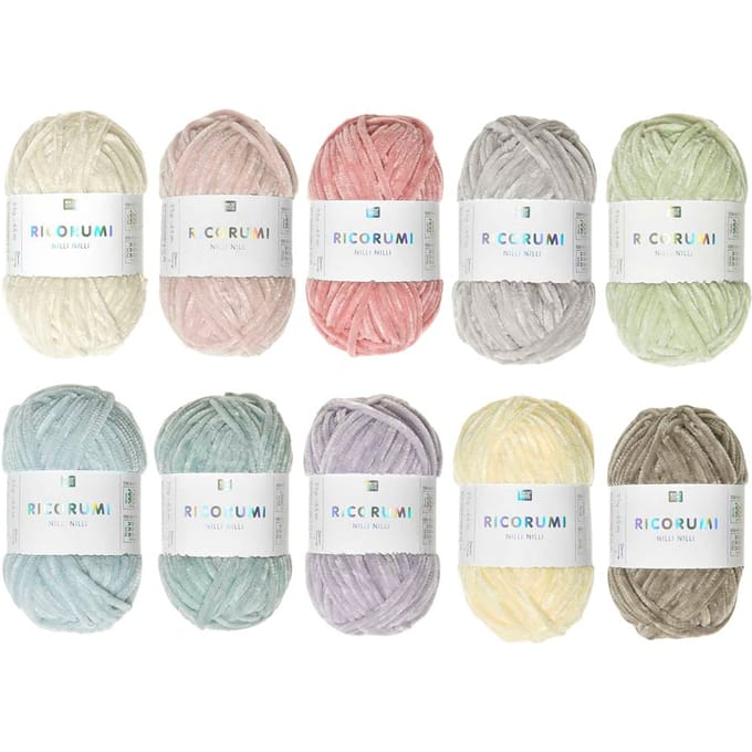 Rico Design Ricorumi Set "10er Nilli Nilli" - Pastell