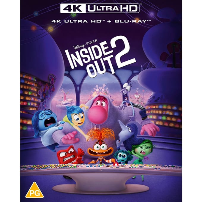 Inside Out 2 - 4K Ultra HD - Blu-ray - Import