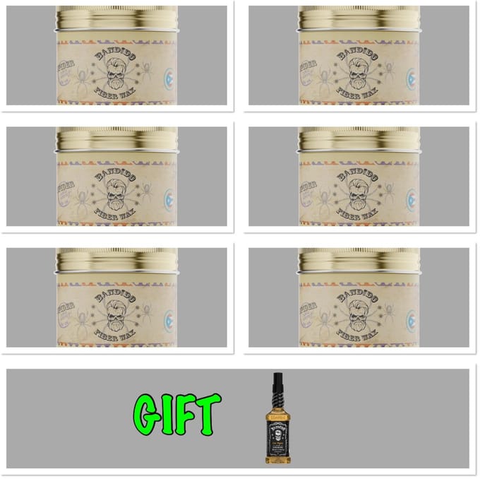 Bandido Spider Fiber Wax 6 stuuk 125ml