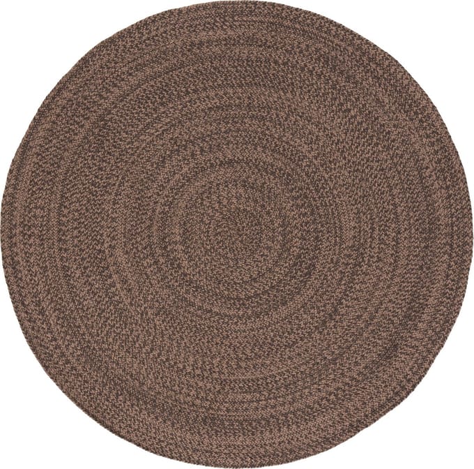 Pergamon Natuurvezelkleed Handgemaakt Jute Kaya Rond