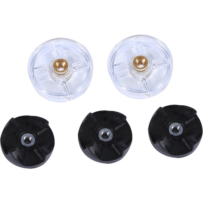 Vervangende onderdelen 2 basistandwielen 3 messen Reserveonderdeel voor Magic Bullet 250W sapcentrifuge white