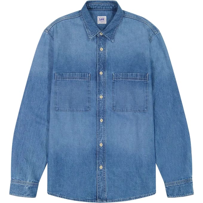 Lee Workwear 2.0 Overhemd Met Lange Mouwen Blauw 2XL Man