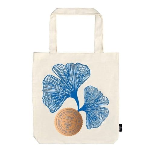 Libri_x katoenen tas groot - ginkgo