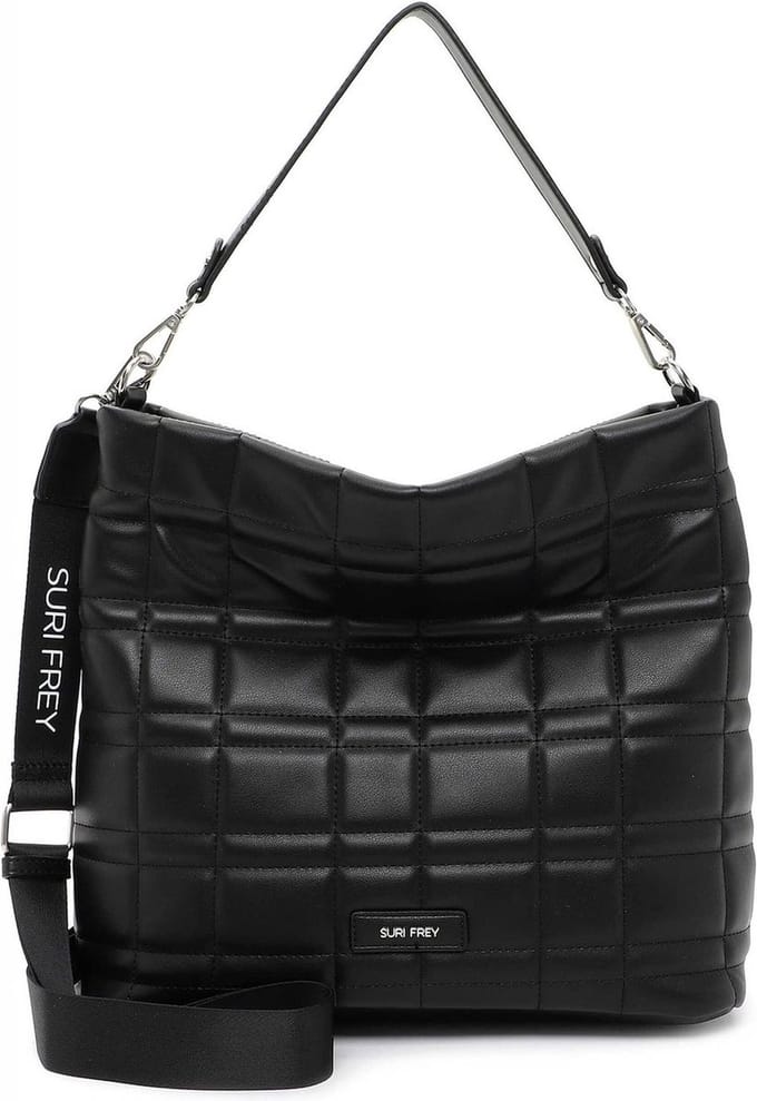 SURI FREY Schoudertas Hilary Hobo Bag Black Zwart