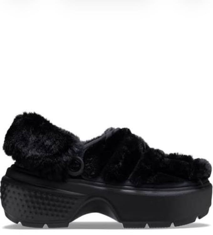 Crocs Lined Quilted Clog Zwart Maat 37/38 M5/W7