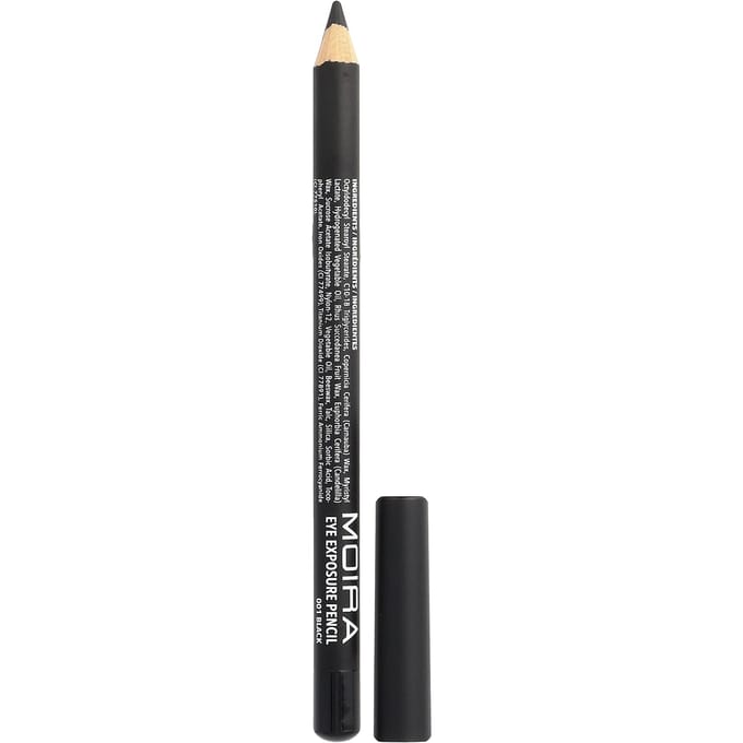 Moira Eye Exposure Pencil - 001 Black - Oogpotlood - Eyeliner - 1.1 g