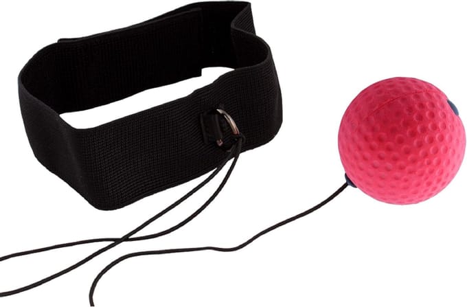 Boks Trainingsbal - Reflex Bal - Reactiesnelheid Trainen - Met Hoofdband - 170g