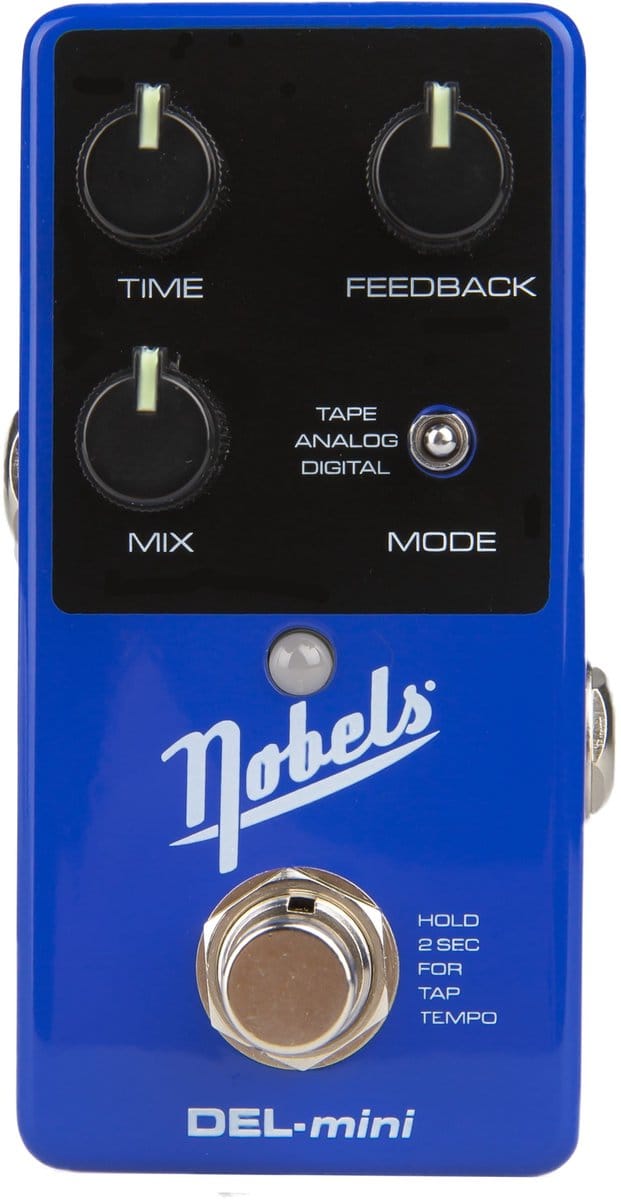 Nobels DEL-mini Delay - Effect-unit voor gitaren