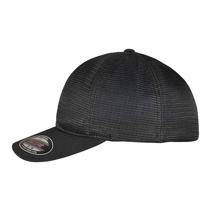 Flexfit 360 Omnimesh Baseball Cap (Houtskool)