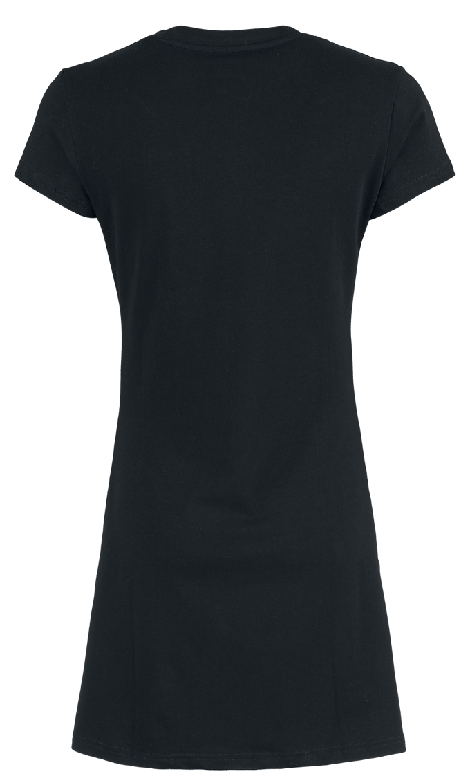 R.E.D. by EMP Mini-jurk - Basic T-shirtjurk - L tot XL - voor Vrouwen - zwart