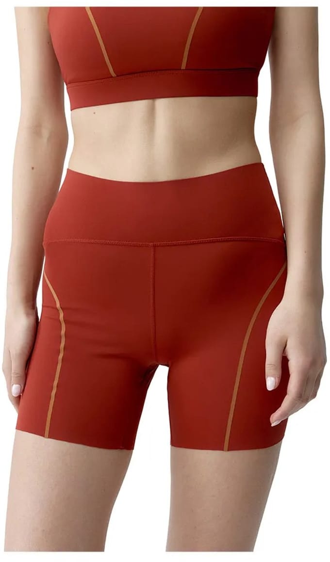 Born Living Yoga Brone Korte Broek Rood S Vrouw