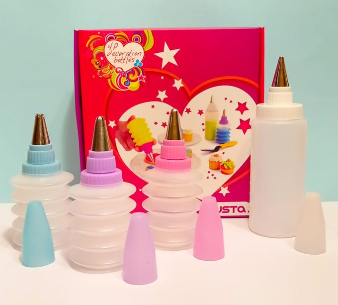 Gusta Koekjes Decoratieset - Cupcake Decoratieset - Taartversieringstools