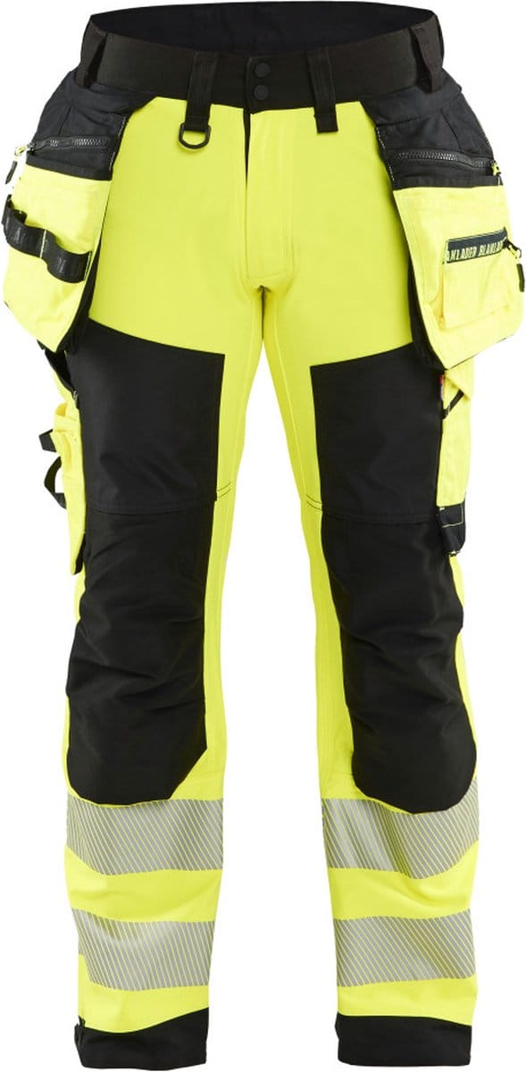Blaklader 1820-2513 Softshell Werkbroek High Vis - High Vis Geel/Zwart - C54