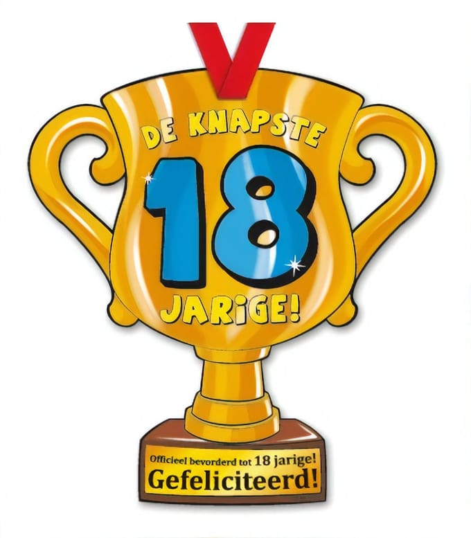 Paper Dreams | Kartonnen Trofee | De knapste 18 jarige!