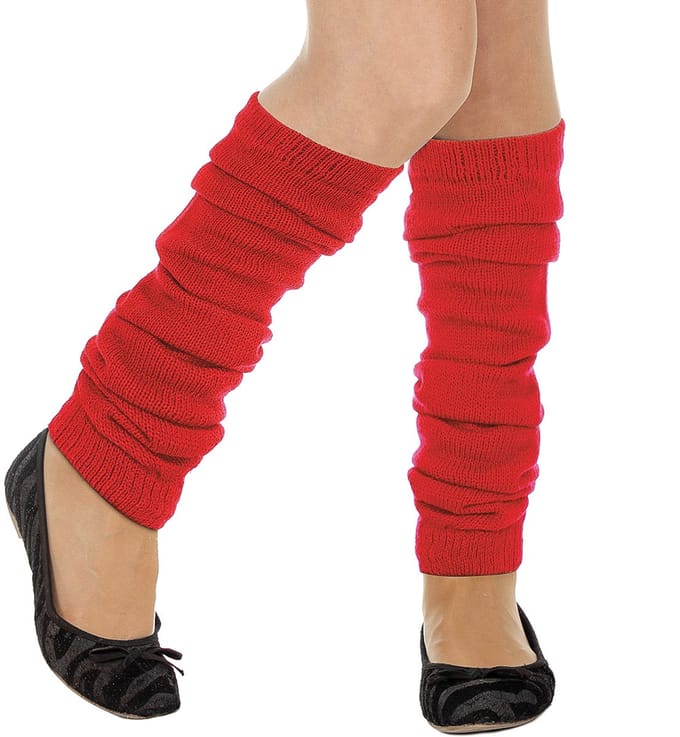 Beenwarmers - Been Warmers - Rood - Carnaval - One Size - Een Paar