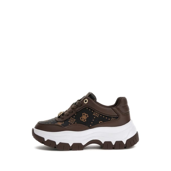 Guess Berret dames sneaker - Bruin multi - Maat 37