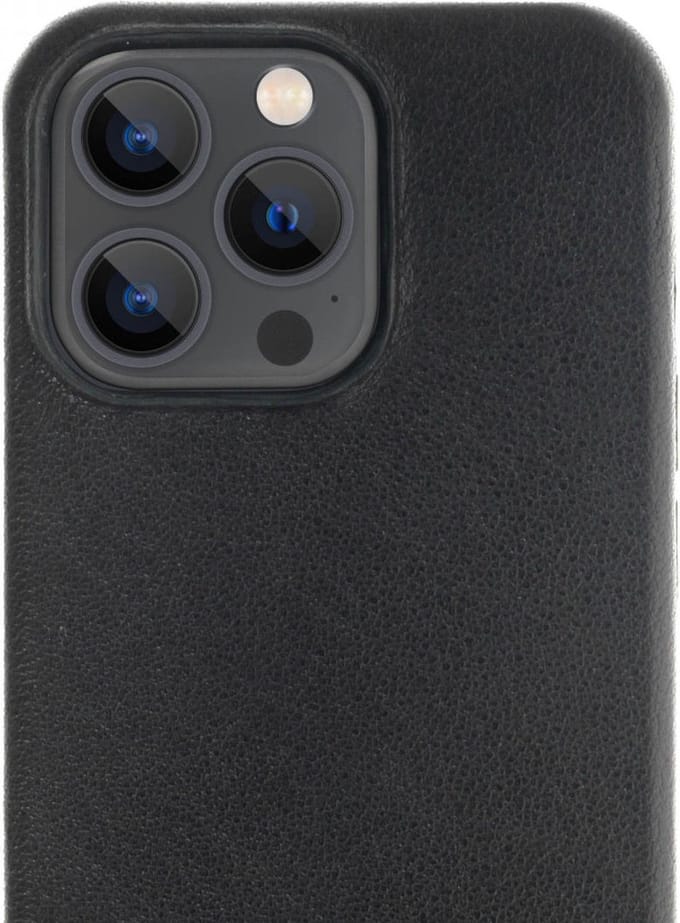 Minim Apple iPhone 13 Pro Hoesje Back Cover Hoesje Zwart