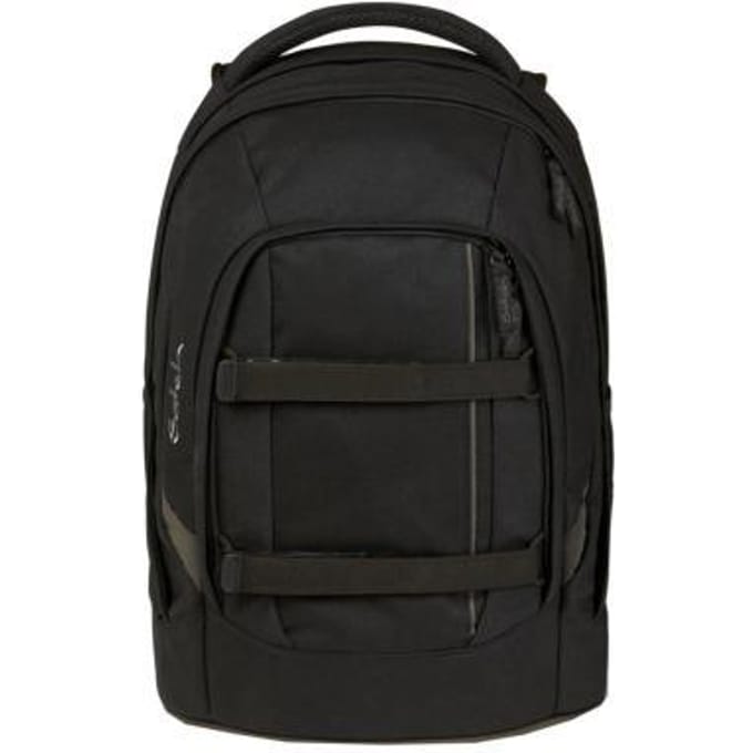 satch Schoolrugzak met laptopvak Pack Blackjack Zwart